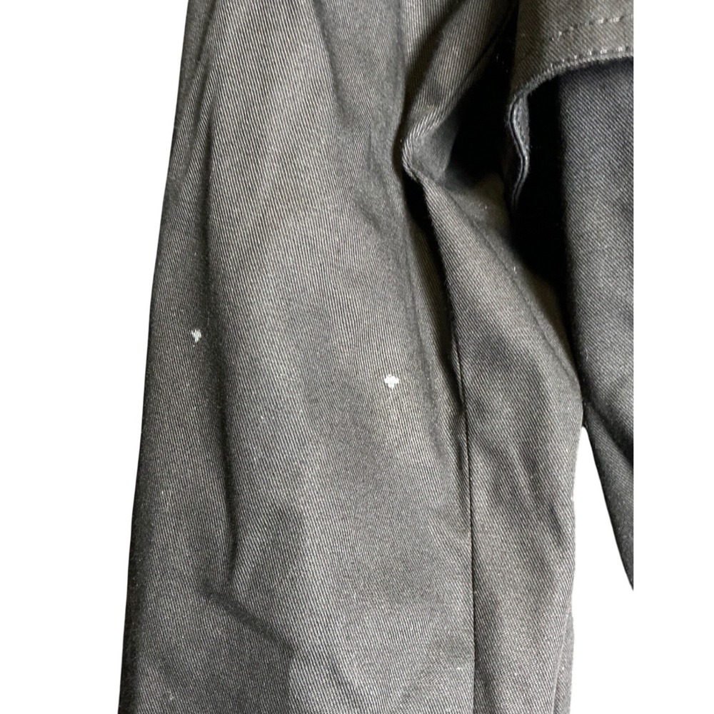 MANGO Black Trench Coat Women's Classic Belted Double Breasted Jacket - S - Picture 5 of 8